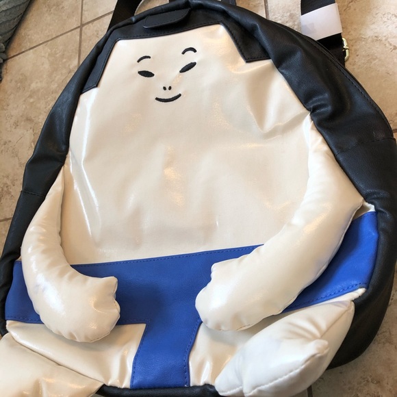 RARE Betsey Johnson Sumo Wrestler Backpack New - Picture 2 of 7